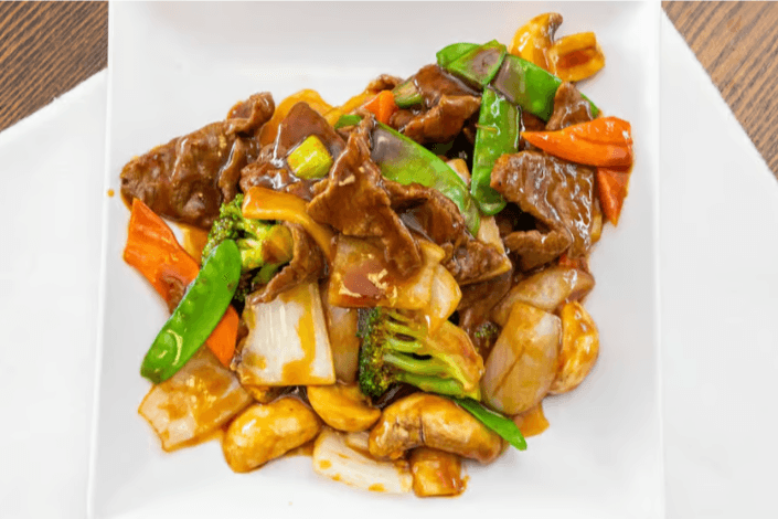 109. Beef with Mixed Vegetables