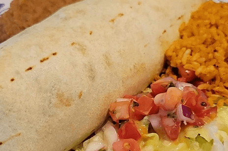 Vegan Fajita Burrito