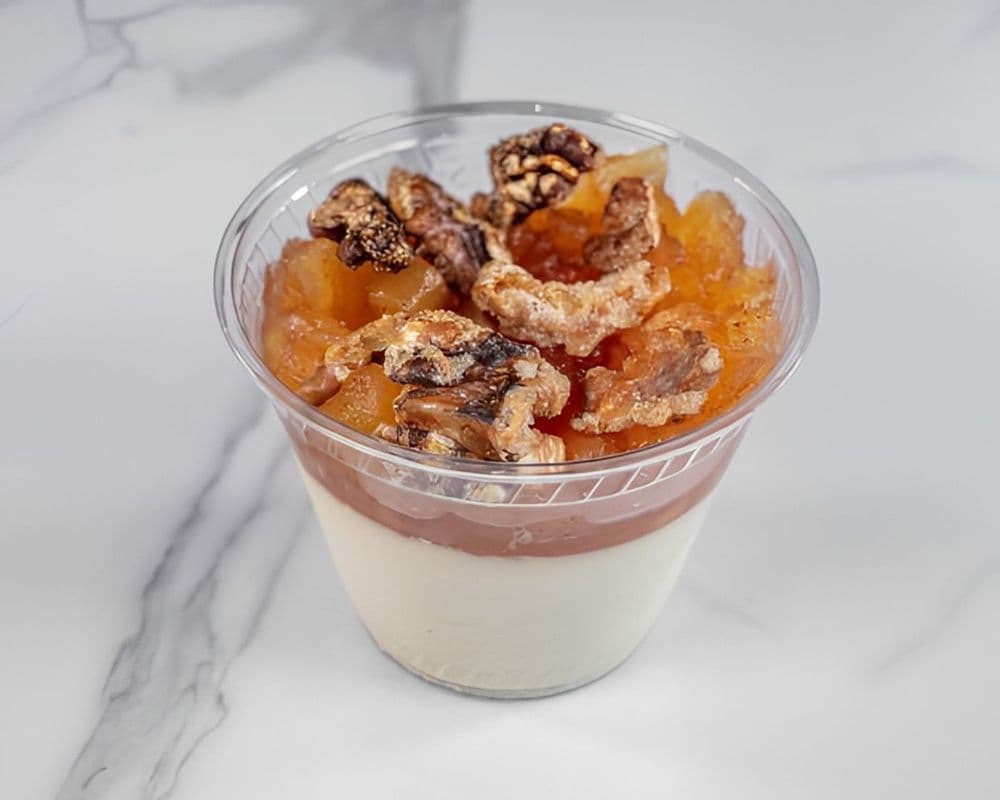 Peach Panna Cotta