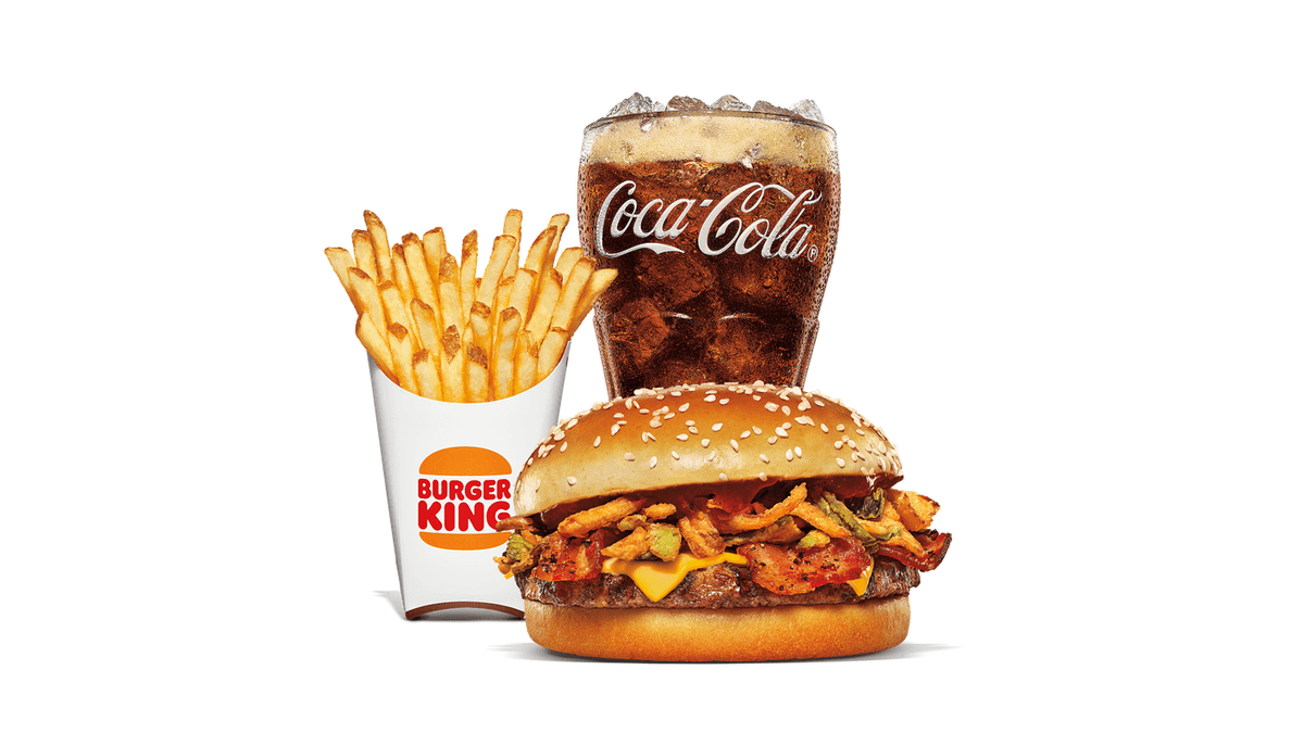 Maple Bacon BBQ Whopper® Large Combo