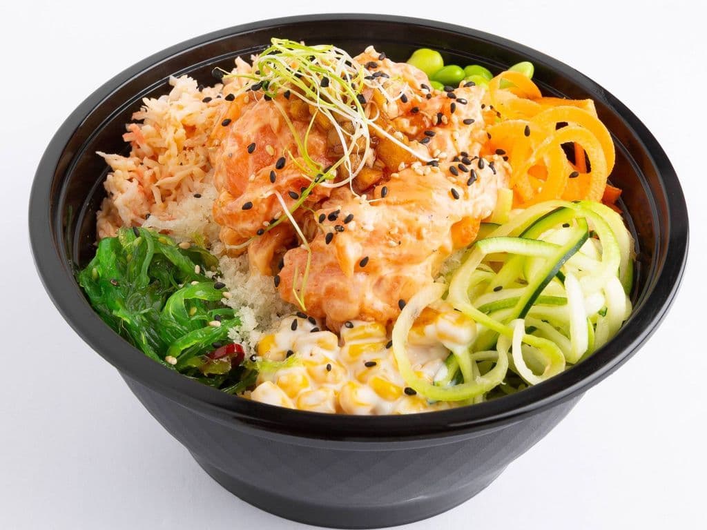 B01. Salmon Sashimi Bowl