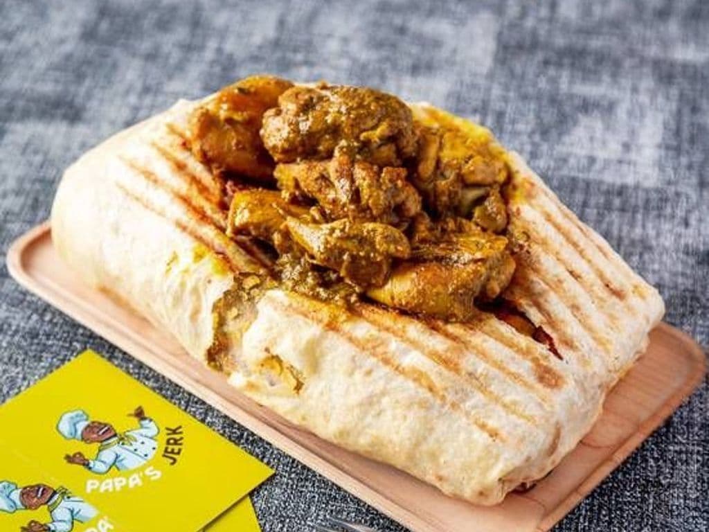 Curry Chicken Roti