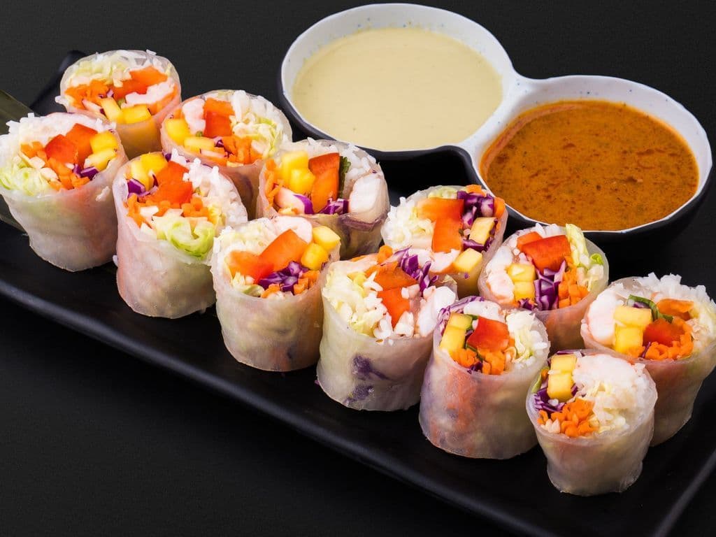 A2 Thai Veg Fresh Rolls (12)