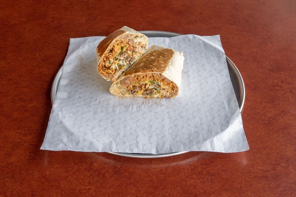 Vegetarian with Soya Mix Burrito