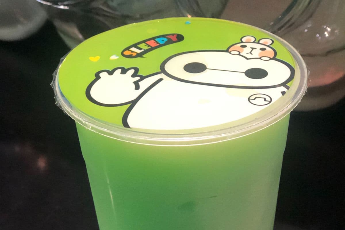 Honey Dew Milk Tea 哈蜜瓜
