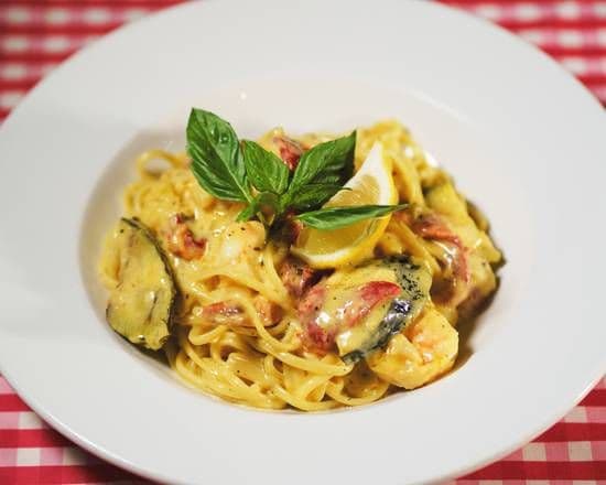 Shrimp Zafferano Pasta