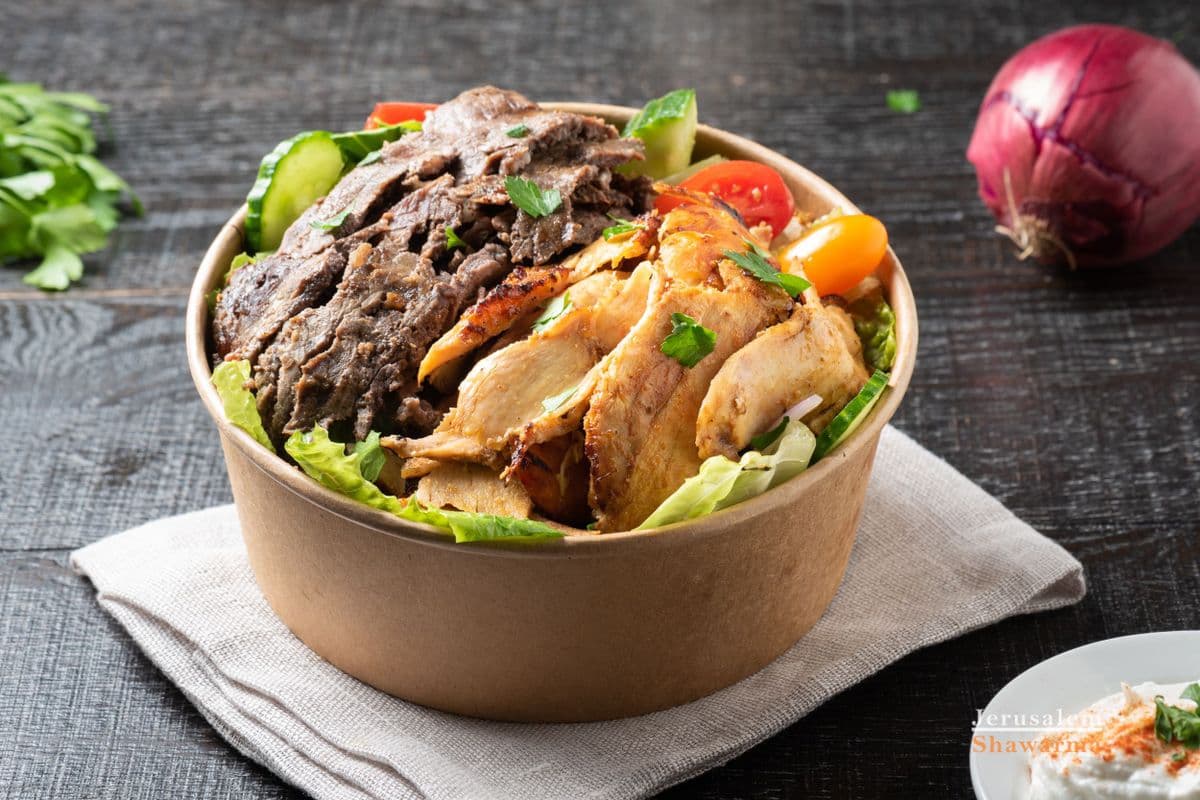Mix Shawarma Salad