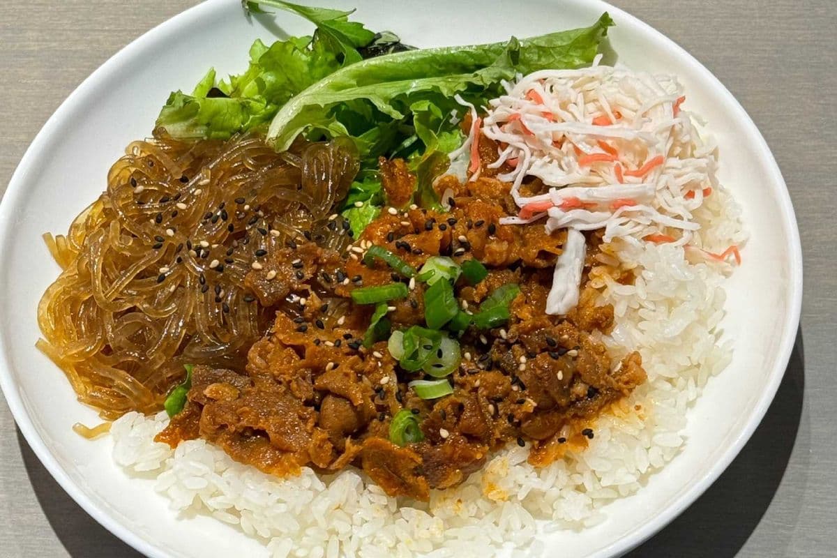Spicy Pork on Rice