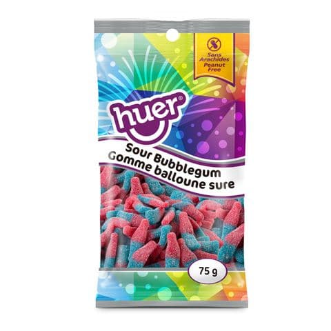 Huer Sour Bubblegum Flavour 75g