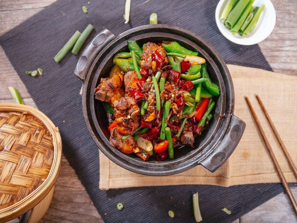 Chongqing Griddle Chicken/D149