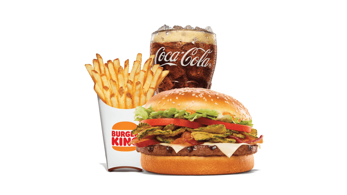 Trio Whopper® BBQ bacon suisse grand format