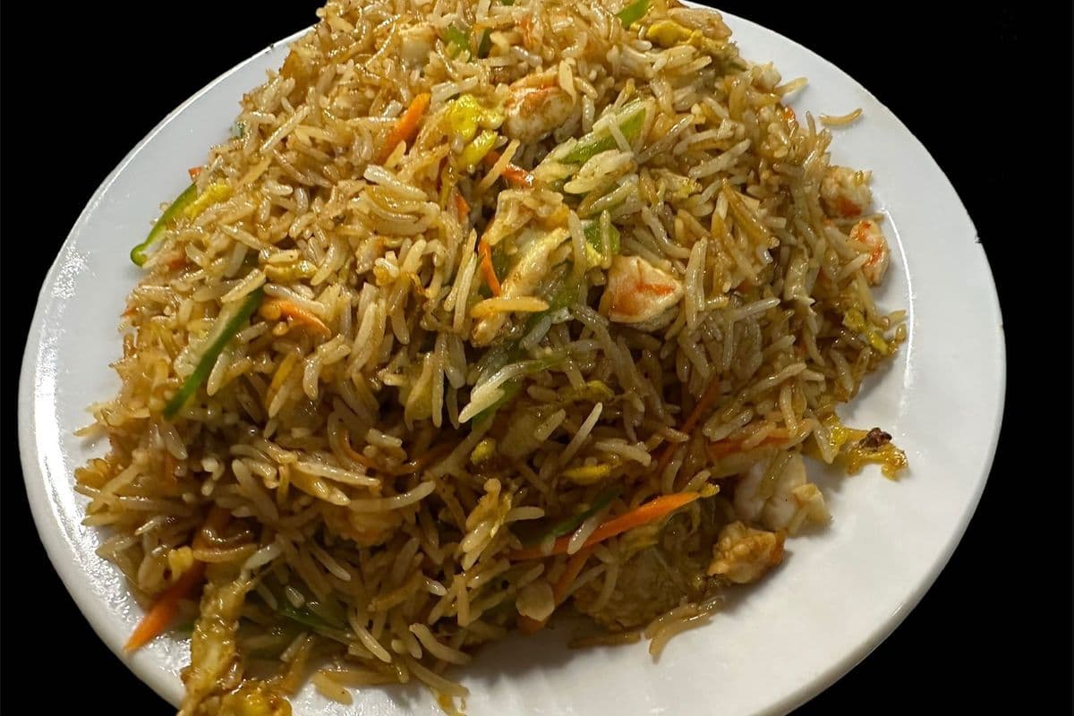 Riz frit aux crevettes / Shrimp Fried Rice