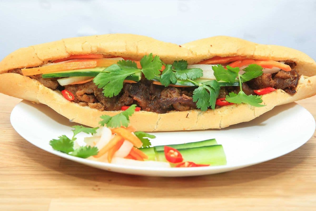 7. Grilled Pork Sandwich - Bánh Mi Thịt Heo
