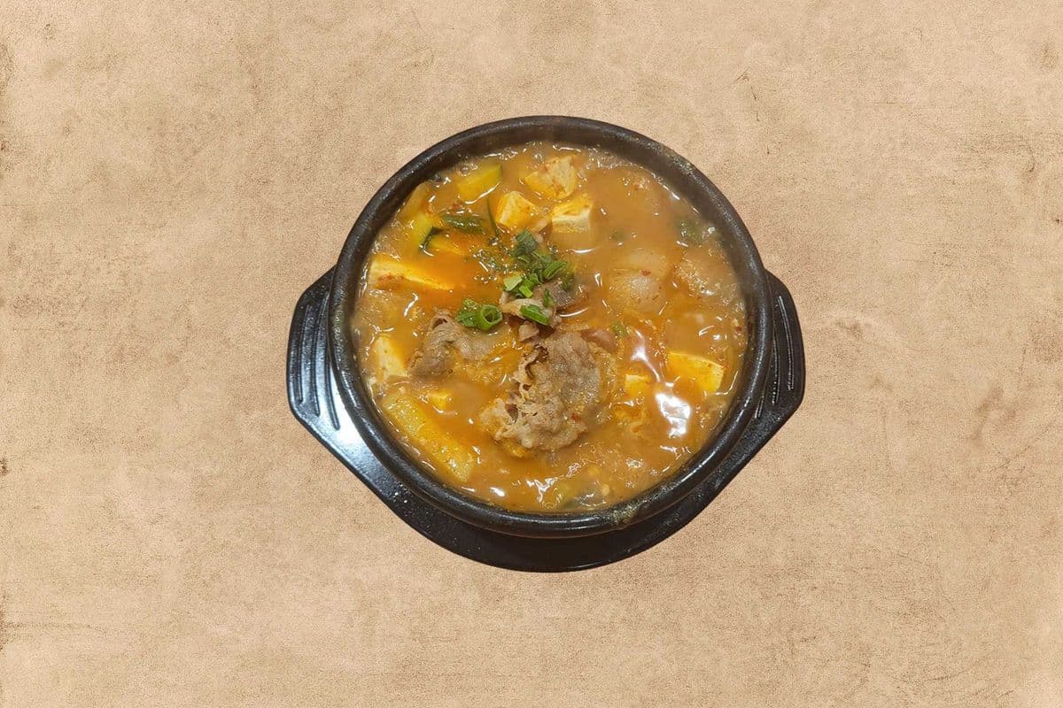 Chadol Doenjang Jjigae (avec Poitrine de Bœuf / with Beef Brisket)
