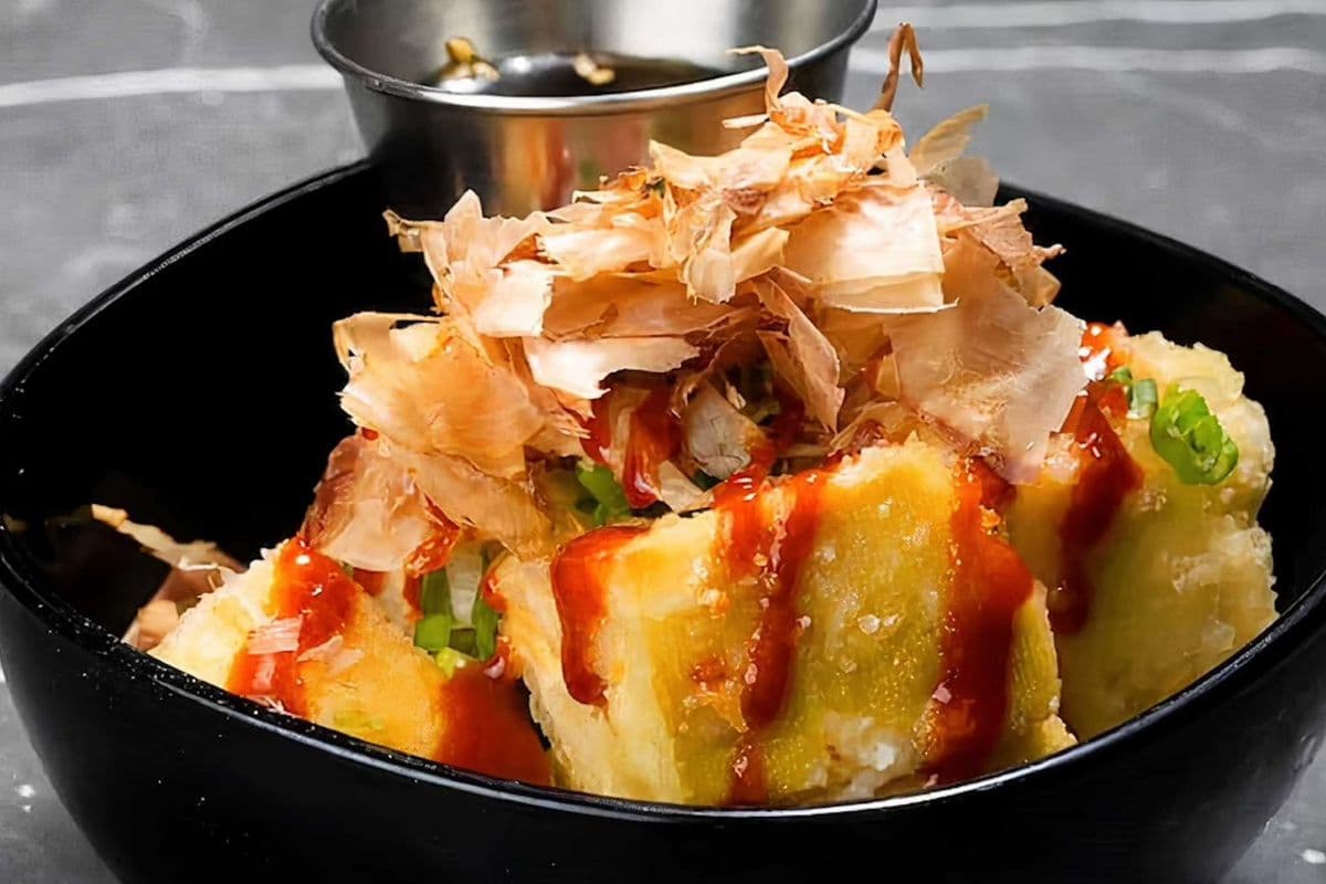 Spicy Agedashi Tofu