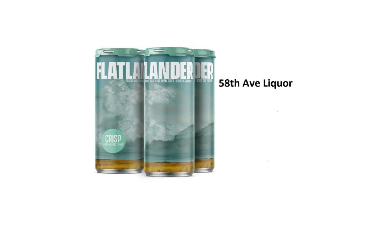 FLATLANDER CRISP 4 CANS (1 x 4x355ML)