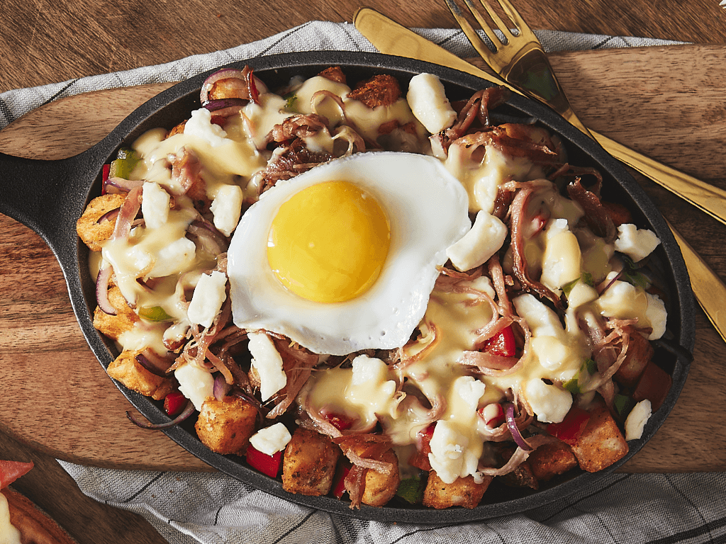 Skillet jambon effiloché / Shredded Ham Skillet