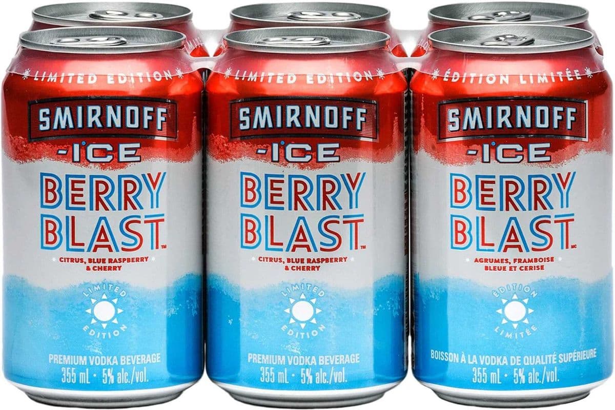 Smirnoff ice Berry Blast 6x355ml (6 x 355ml)