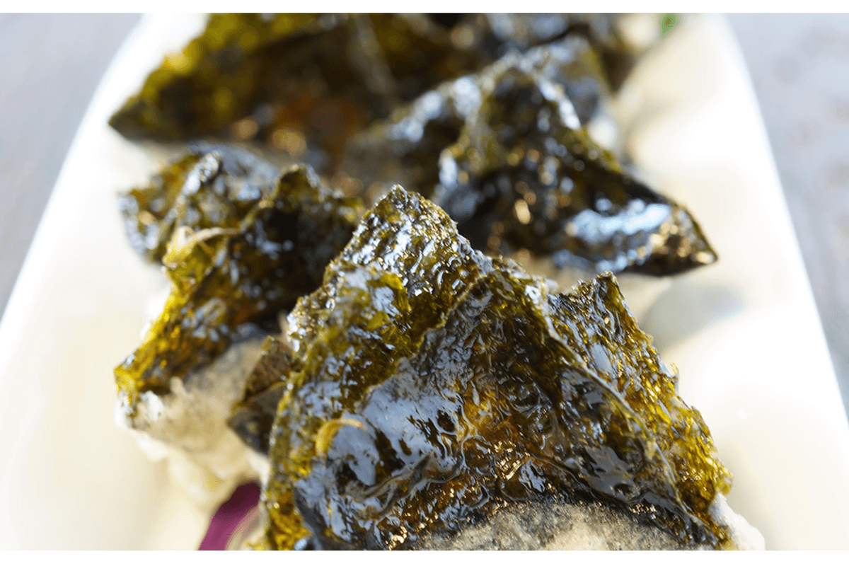 5. Seaweed Dumpling