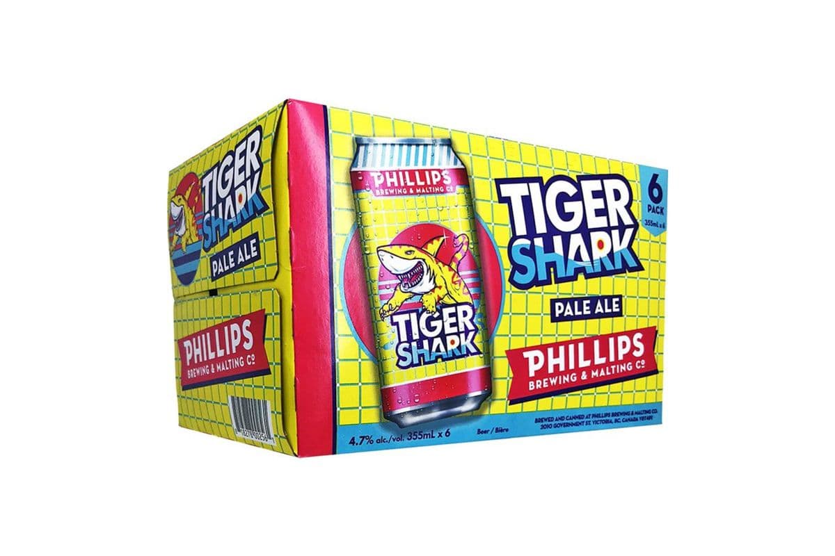Phillips Tiger Shark (6 Cans) (1 x 355ML)