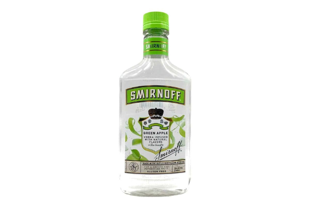 Smirnoff Green Apple-375ml (1 x 375ml)