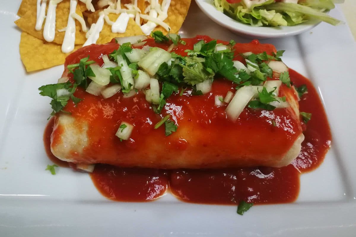 burrito a la mexicana poulet