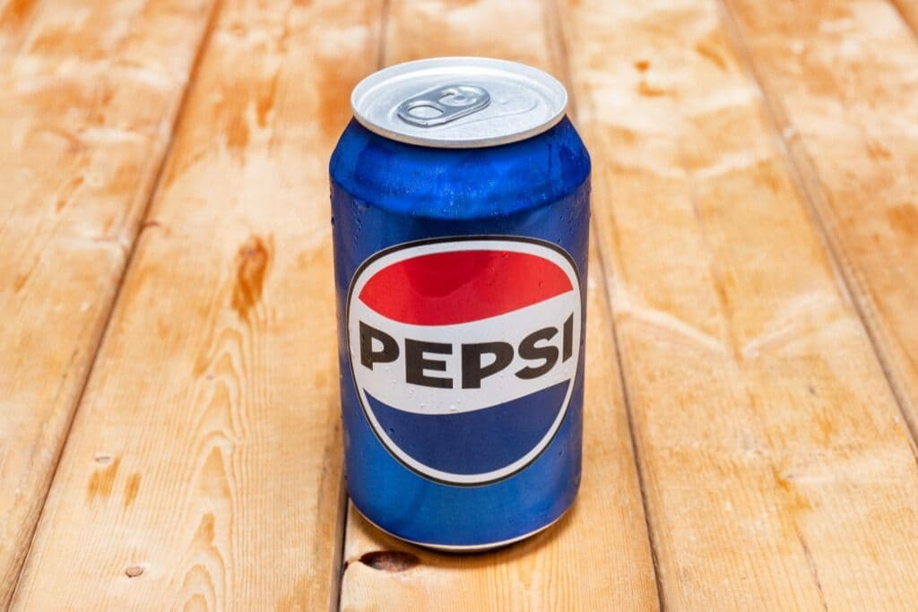 Pepsi Canned Pop