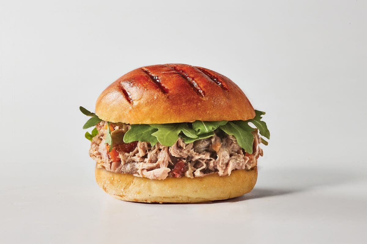Sandwich au canard confit antipasto / Duck Confit Antipasto Sandwich