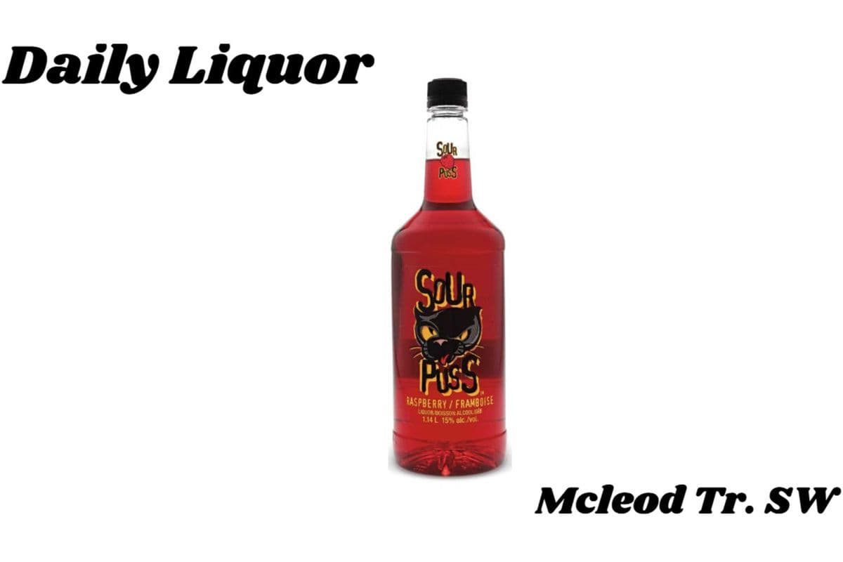 SOUR PUSS - SOUR RASPBERRY 750ML (1 x 750ML)