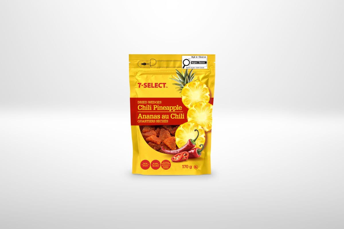 7-Select Chili Pineapple Dried Wedges (170 g)