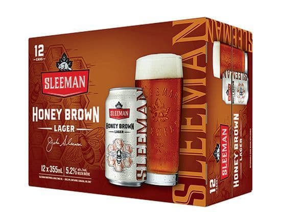Sleeman Brewing Honey Brown Lager, 12 x 355 ml