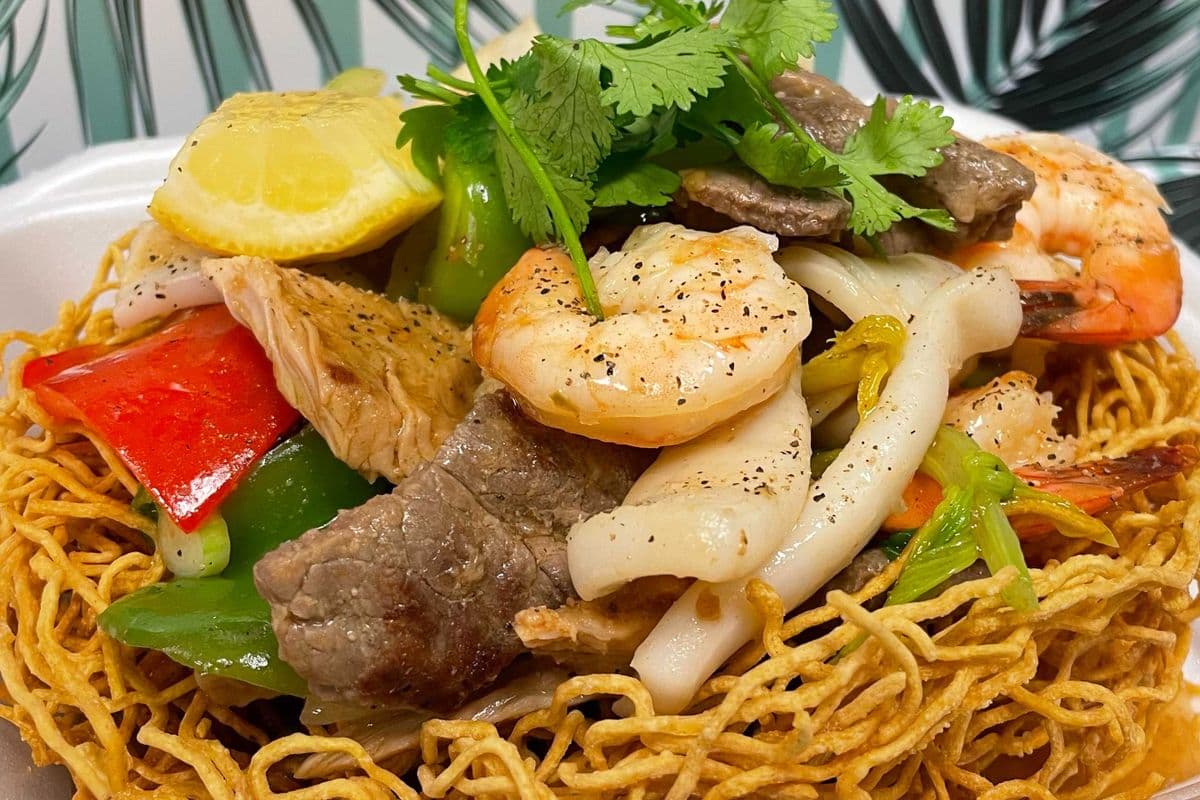 47. Stir-Fried Egg Noodles