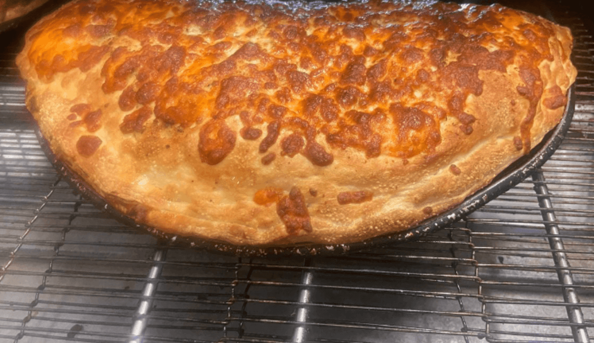 Chicken Bacon Ranch Calzone
