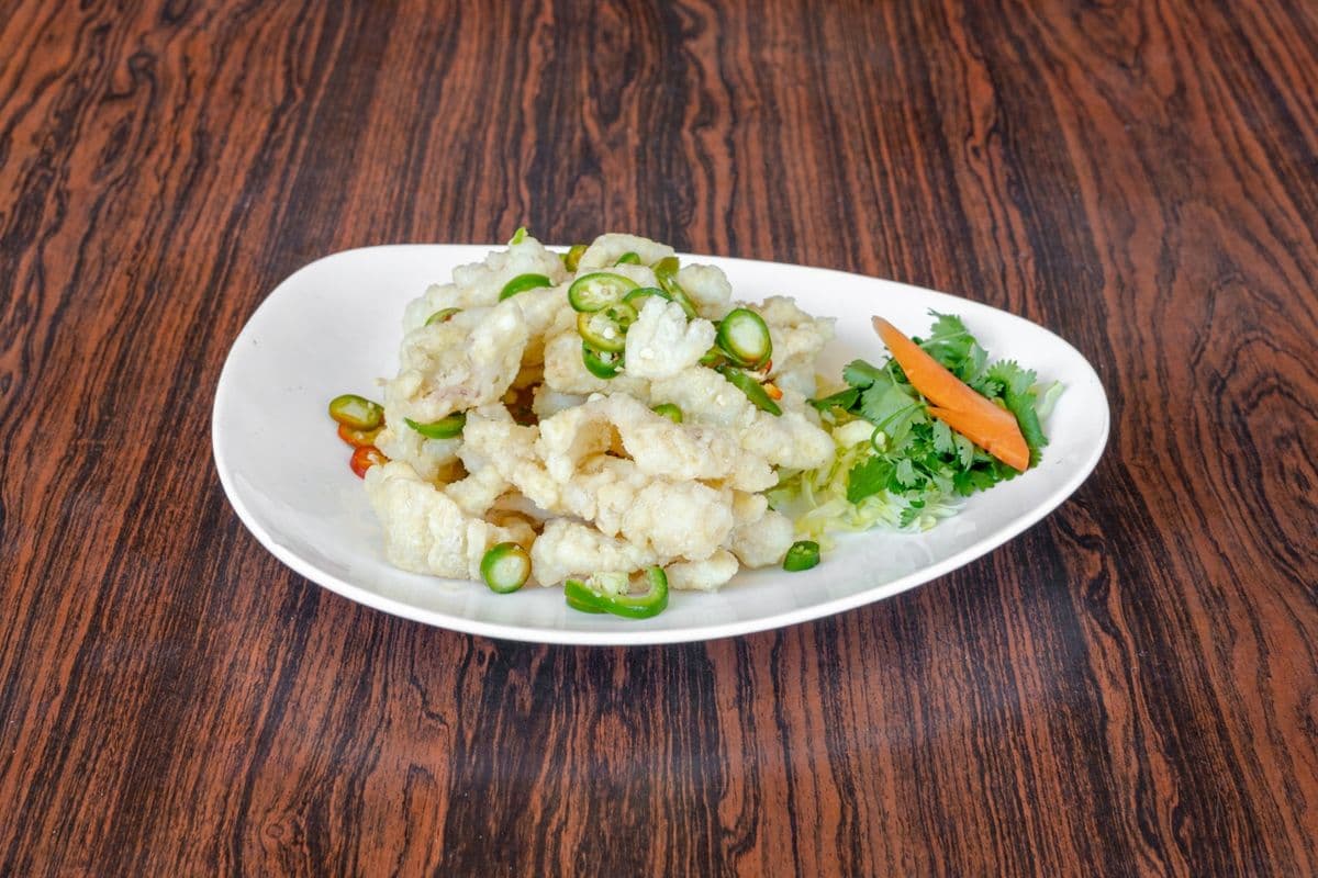40. Spicy Salt and Peppery Squid