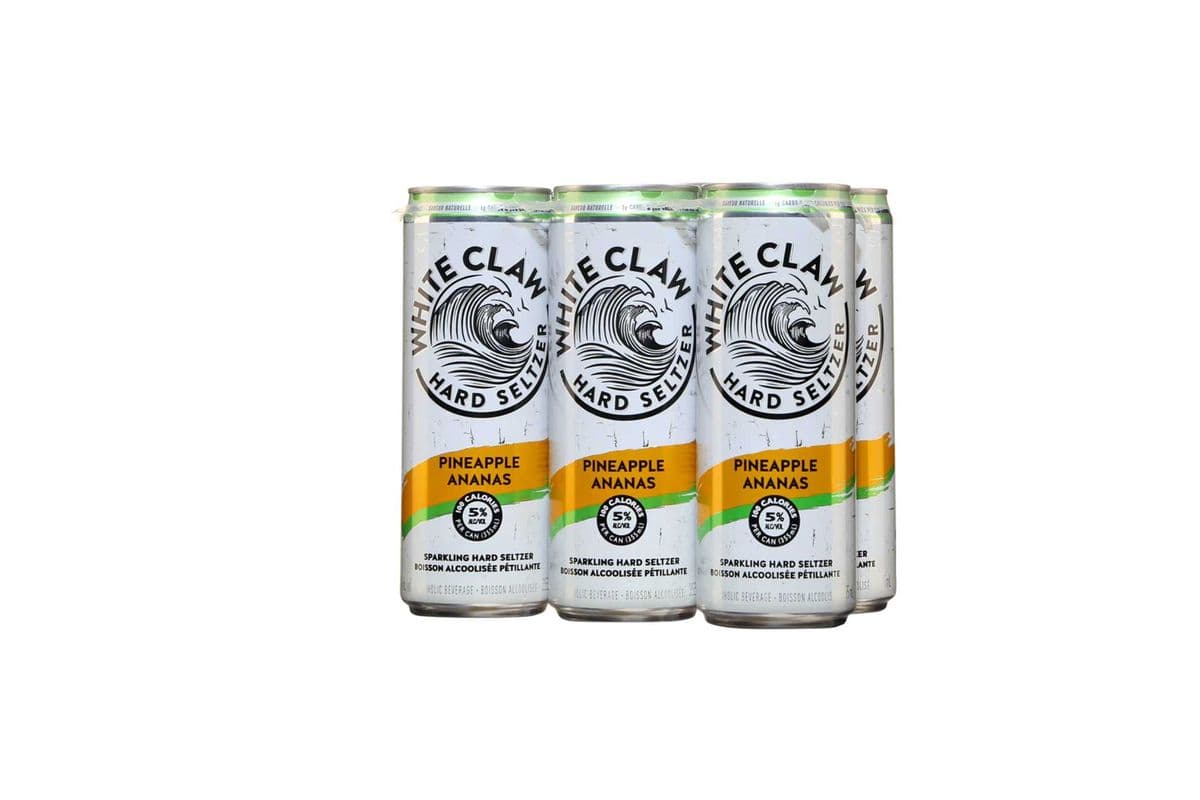WHITE CLAW PINEAPPLE 6 PACK (6 x 355ml)
