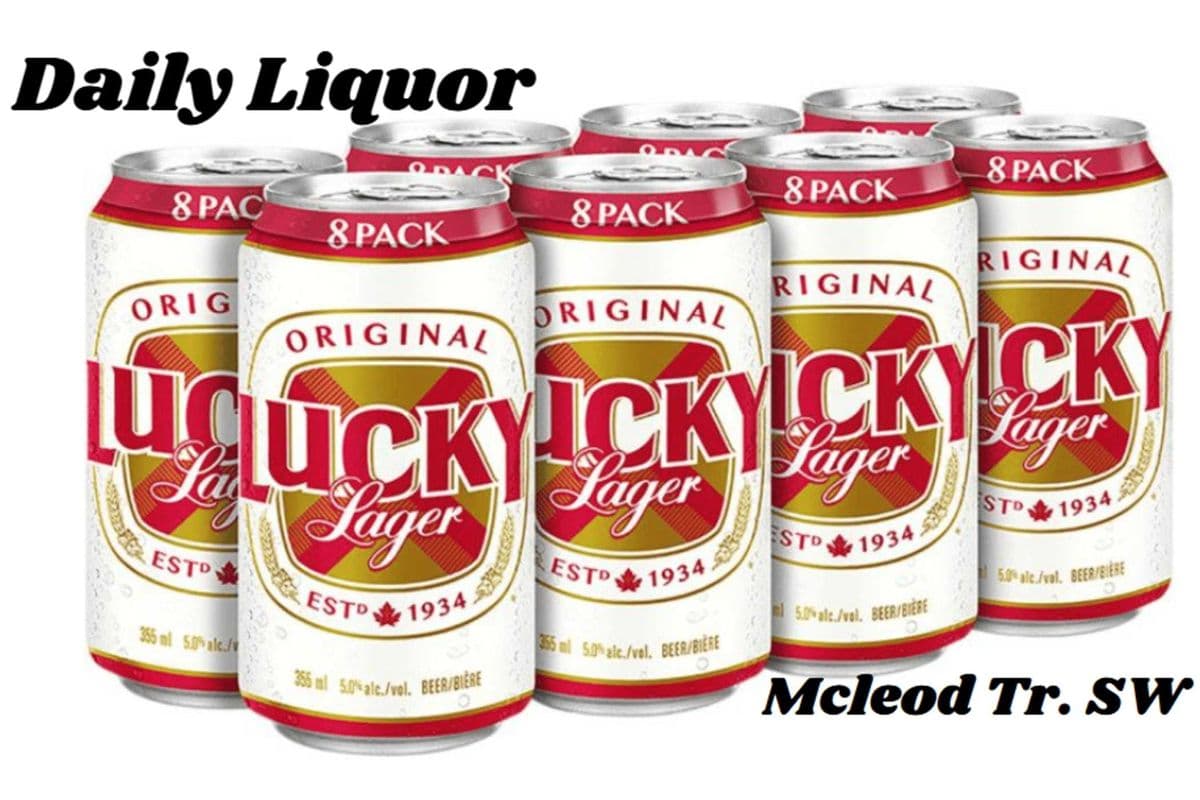 LUCKY LAGER 8 CANS (1 x 8CANS )