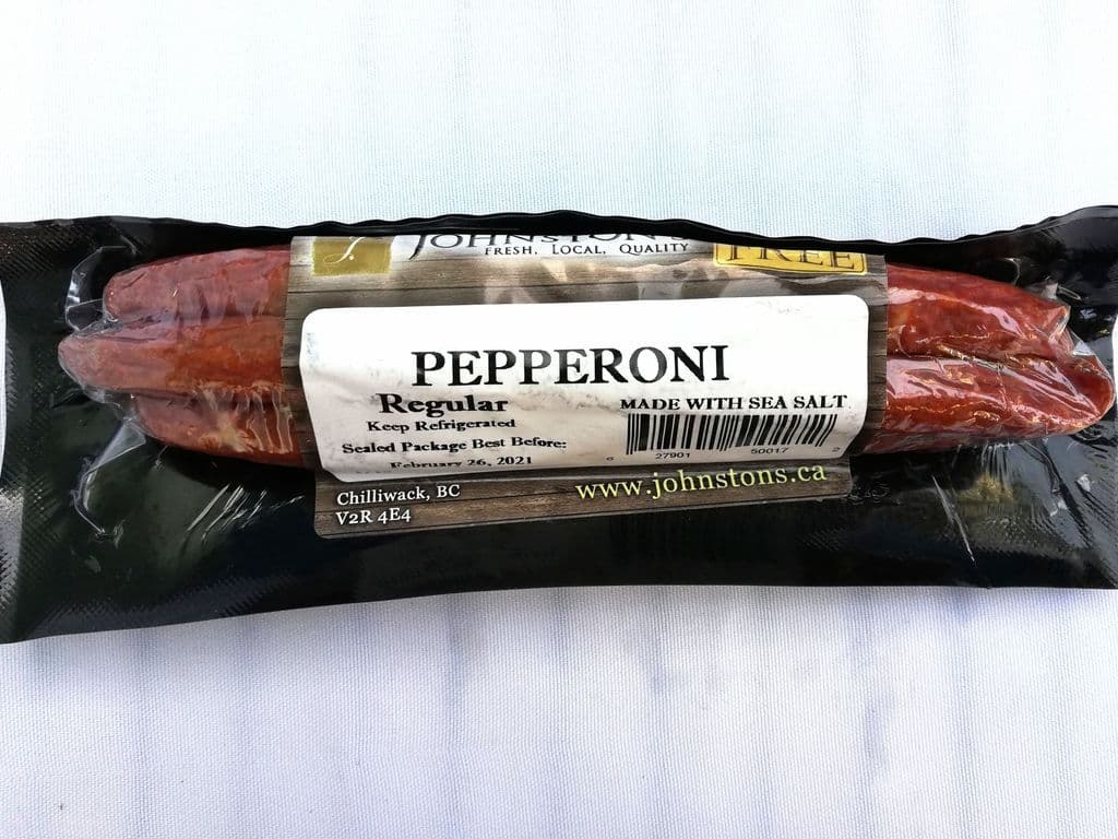 JOHNSTON'S PEPPERONI REGULAR 125G