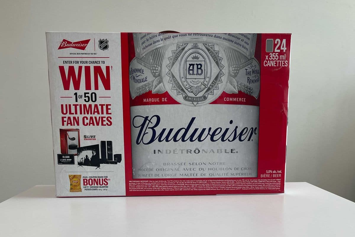 Budweiser 24 packs (24 x 355ml)