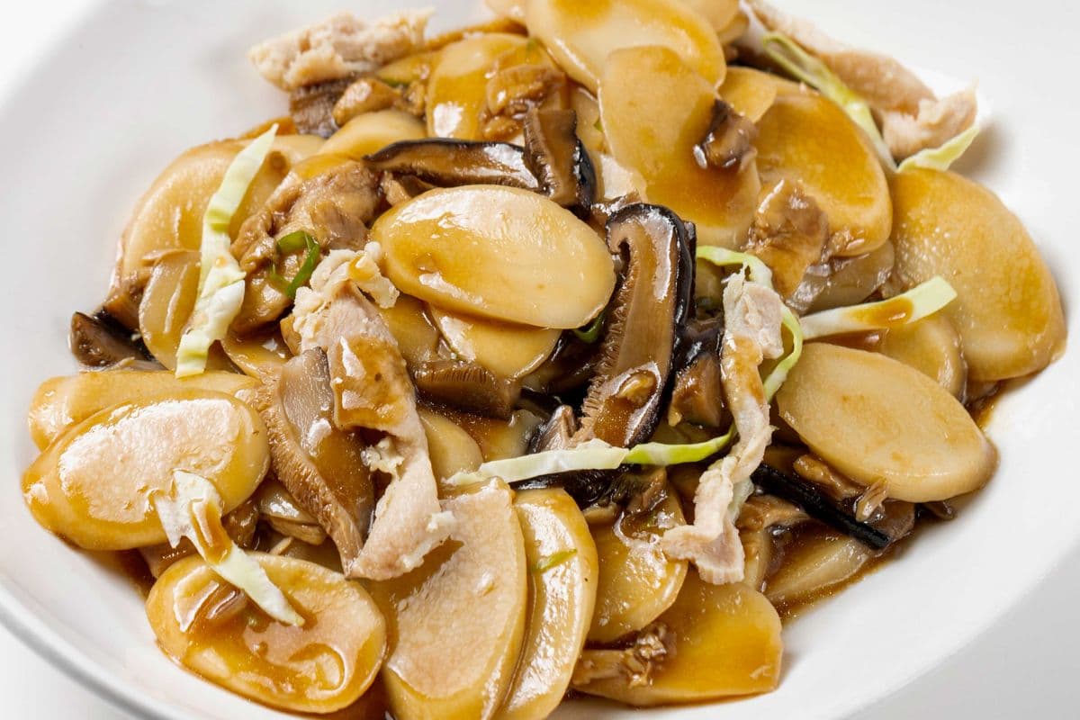 721. Shanghai Chicken Fried Rice Cake 上海炒年糕