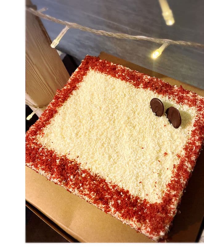 Whole Size Red Velvet Cake