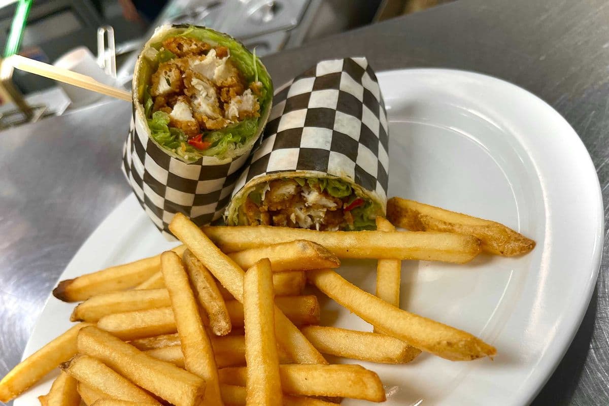 Thai Sweet Chilly Chicken Wrap