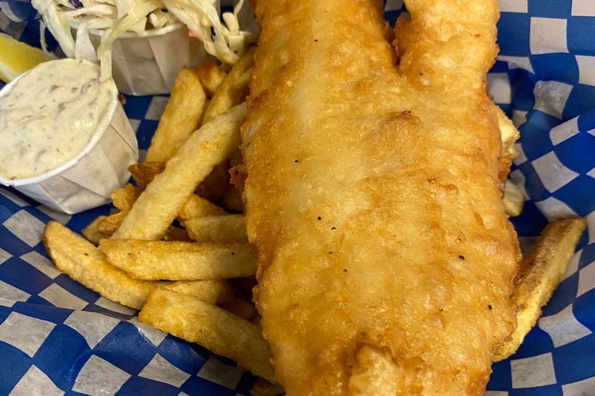 1 Piece Haddock Meal
