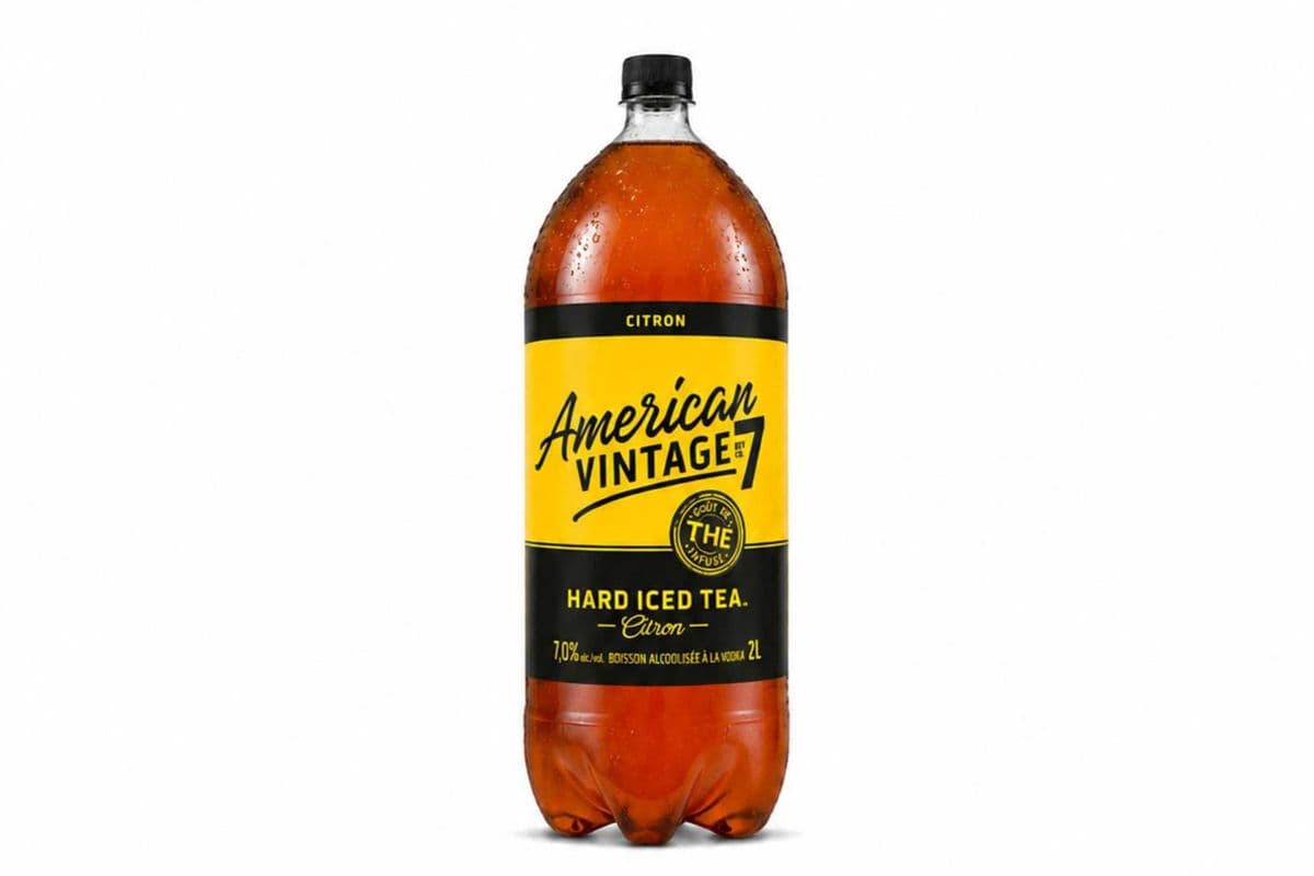 American Vintage Hard Lemon Iced Tea (1 x 2L)