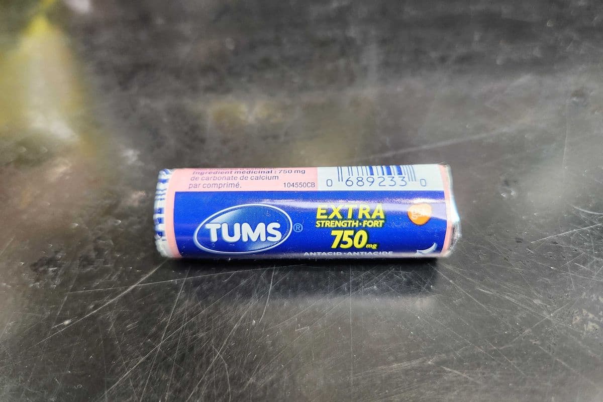 TUMS EXTRA STREGTH X 8TABLETS - TUMS FORT X 8 COMPRIMES