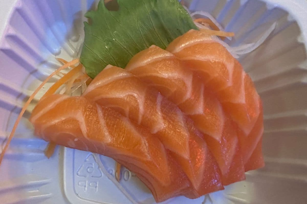 11. Salmon Sashimi