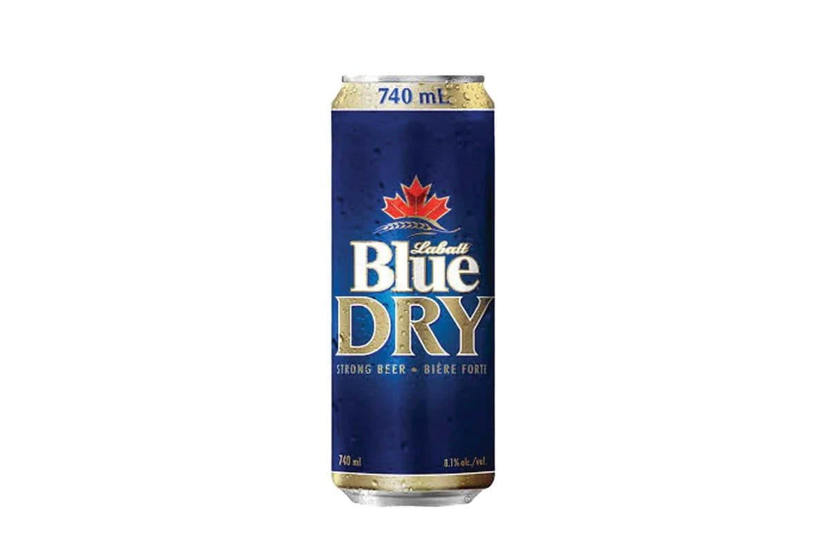 Labatt Blue Dry (1 x 740 ml Can)