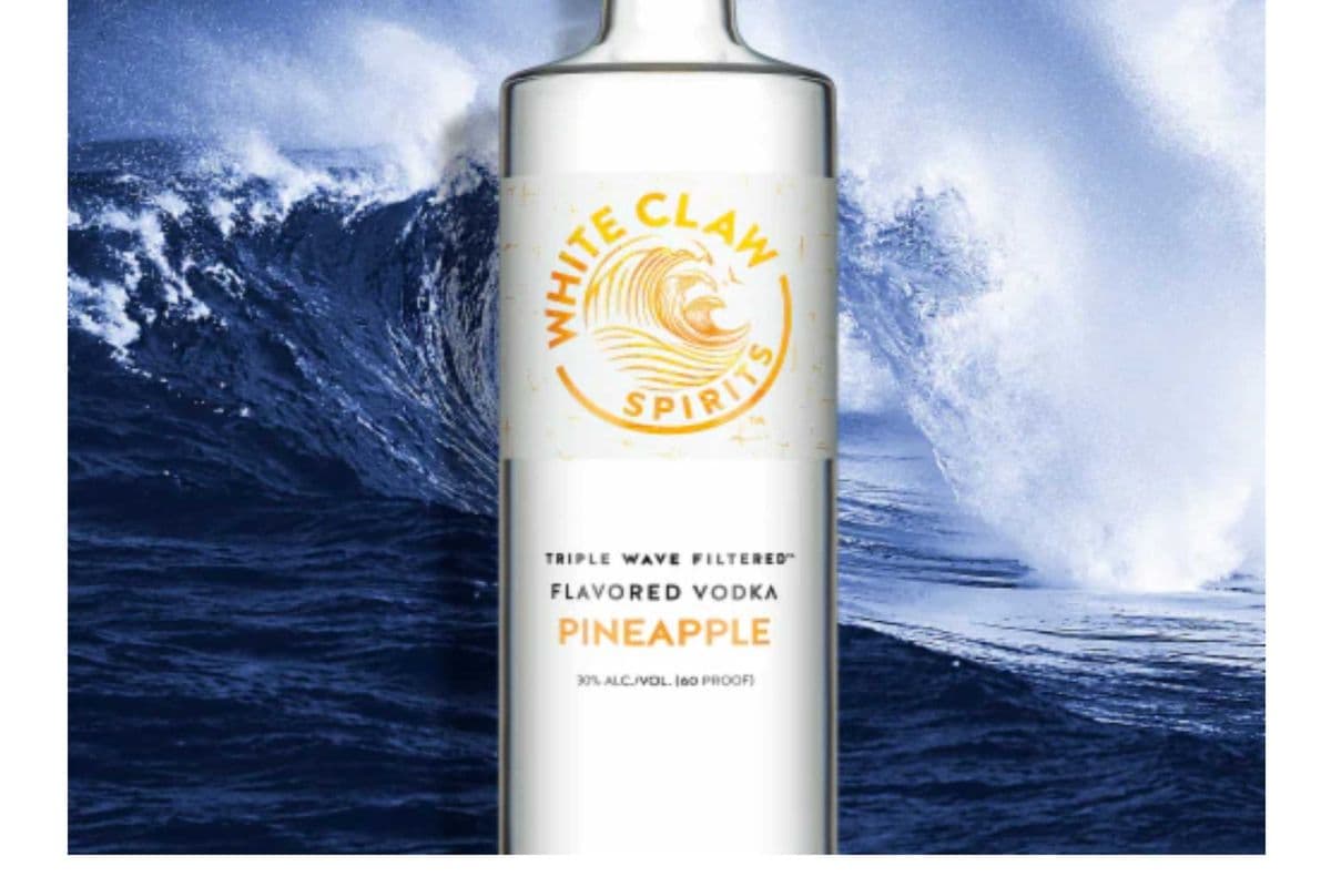 WHITE CLAW PINEAPPLE VODKA 750ML (1 x 750ML)
