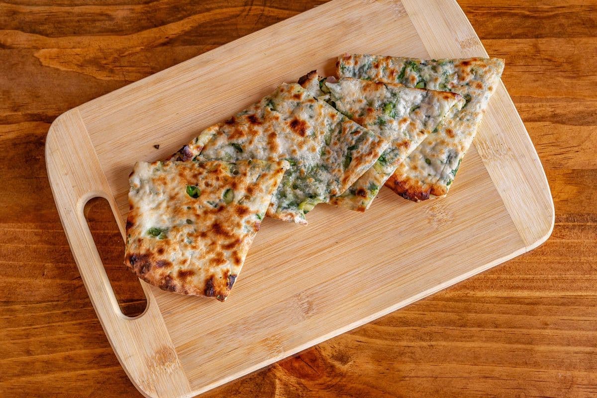 Spinach Naan