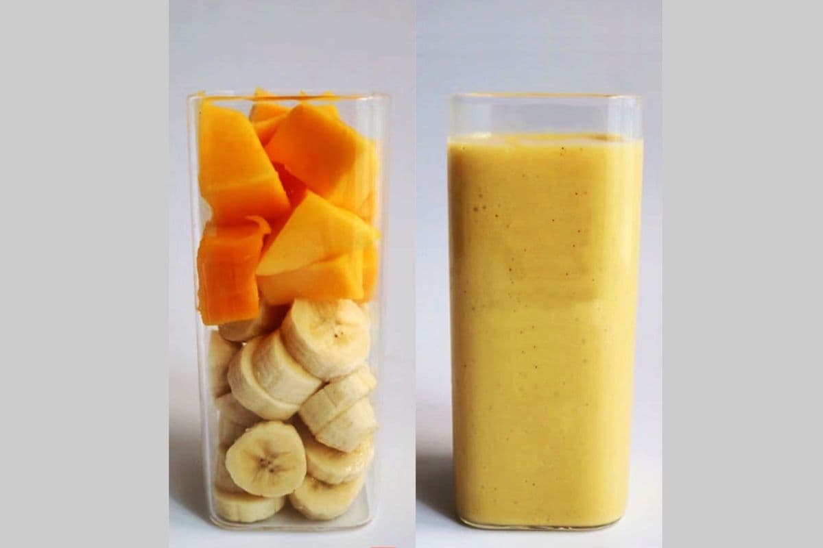 Mango Banana Smoothie
