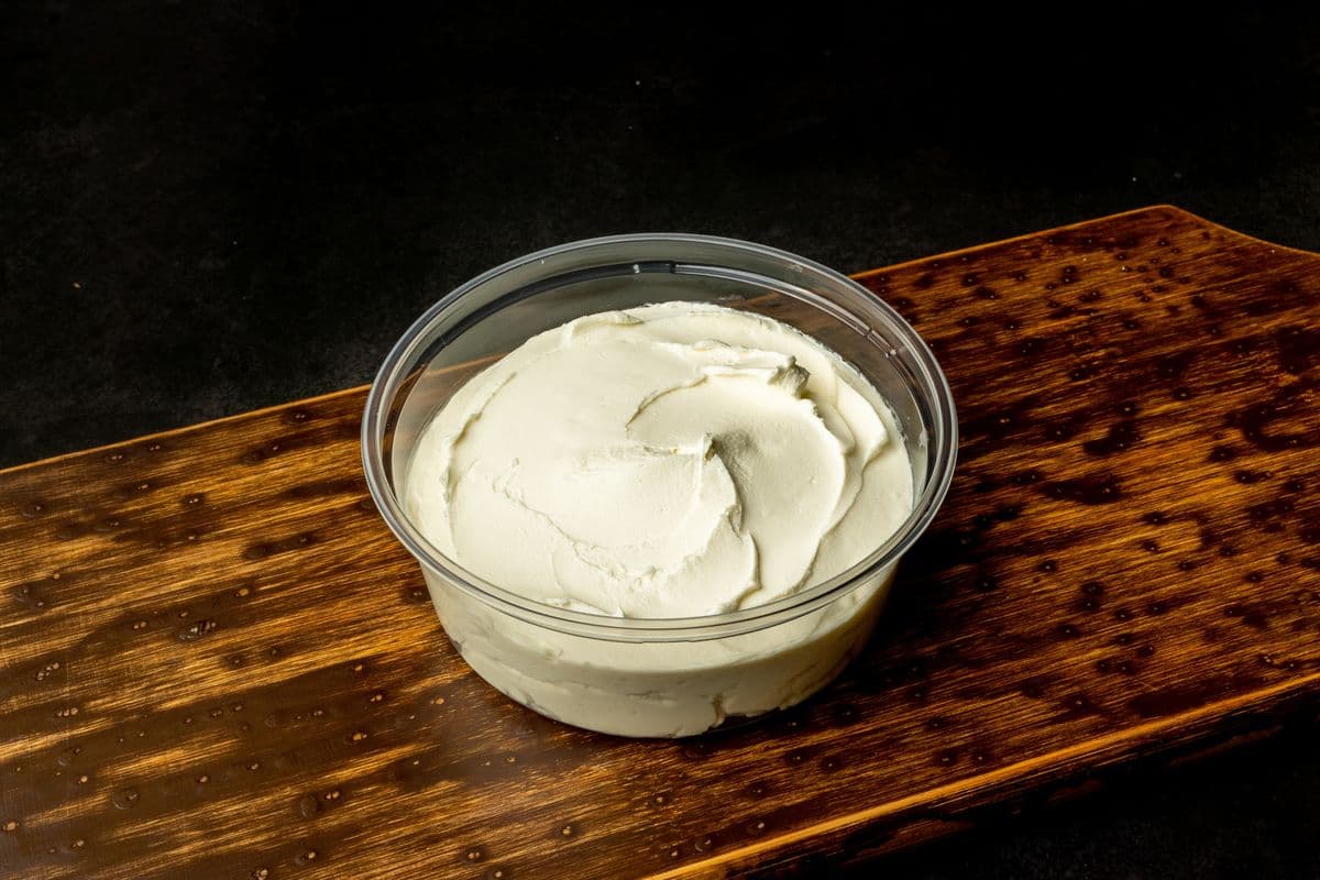 Tub of Cream Cheese